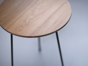BASOLi ASH wood table [H20” or  H24"]