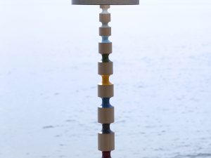 Chanda Anmol floor lamp [Maple Wood]